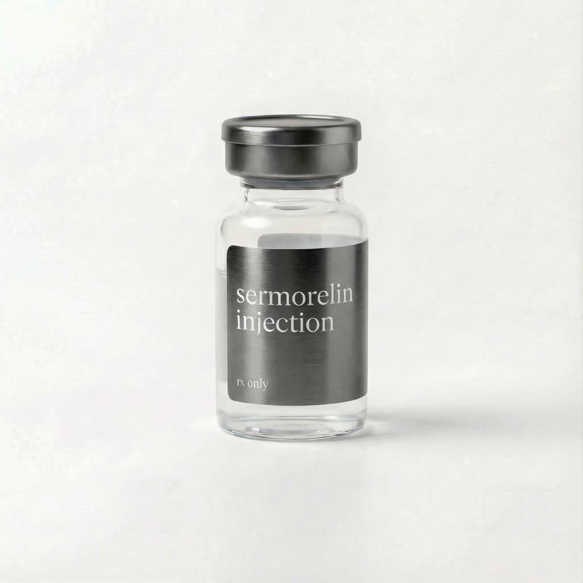Sermorelin injection vial